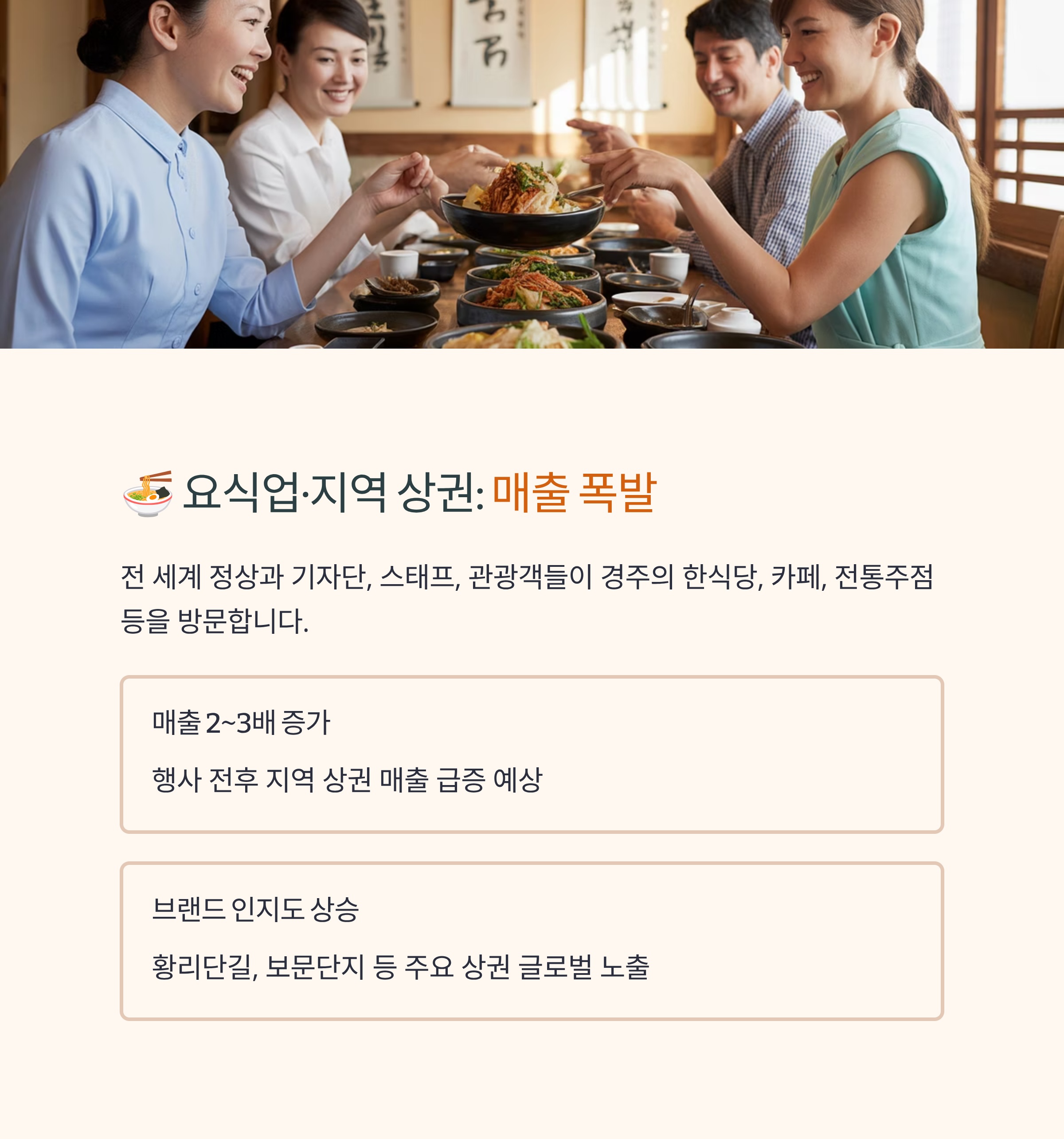 APEC 정상회의 경주 개최, 산업별 파급 효과 분석