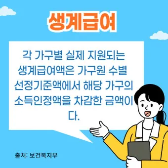 2025 생계급여 자격 확인방법 신청방법_22