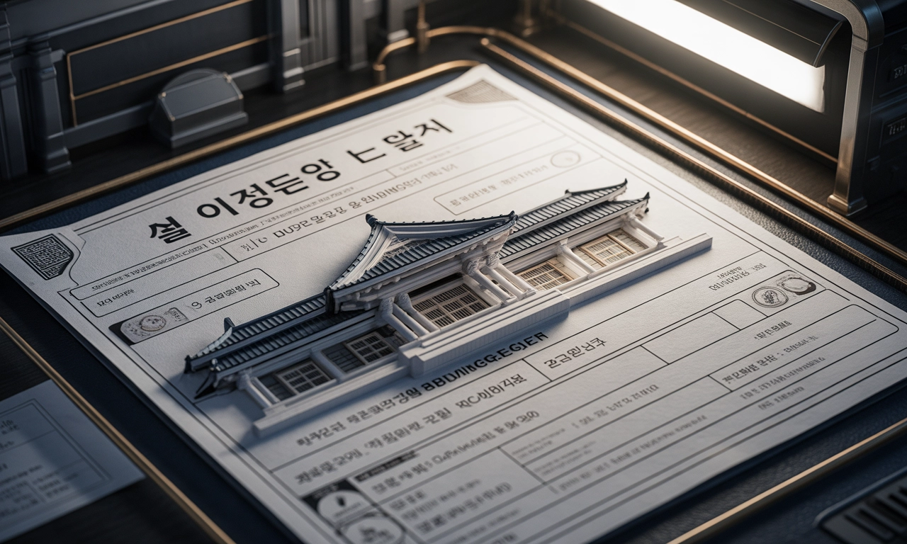 건축물대장발급