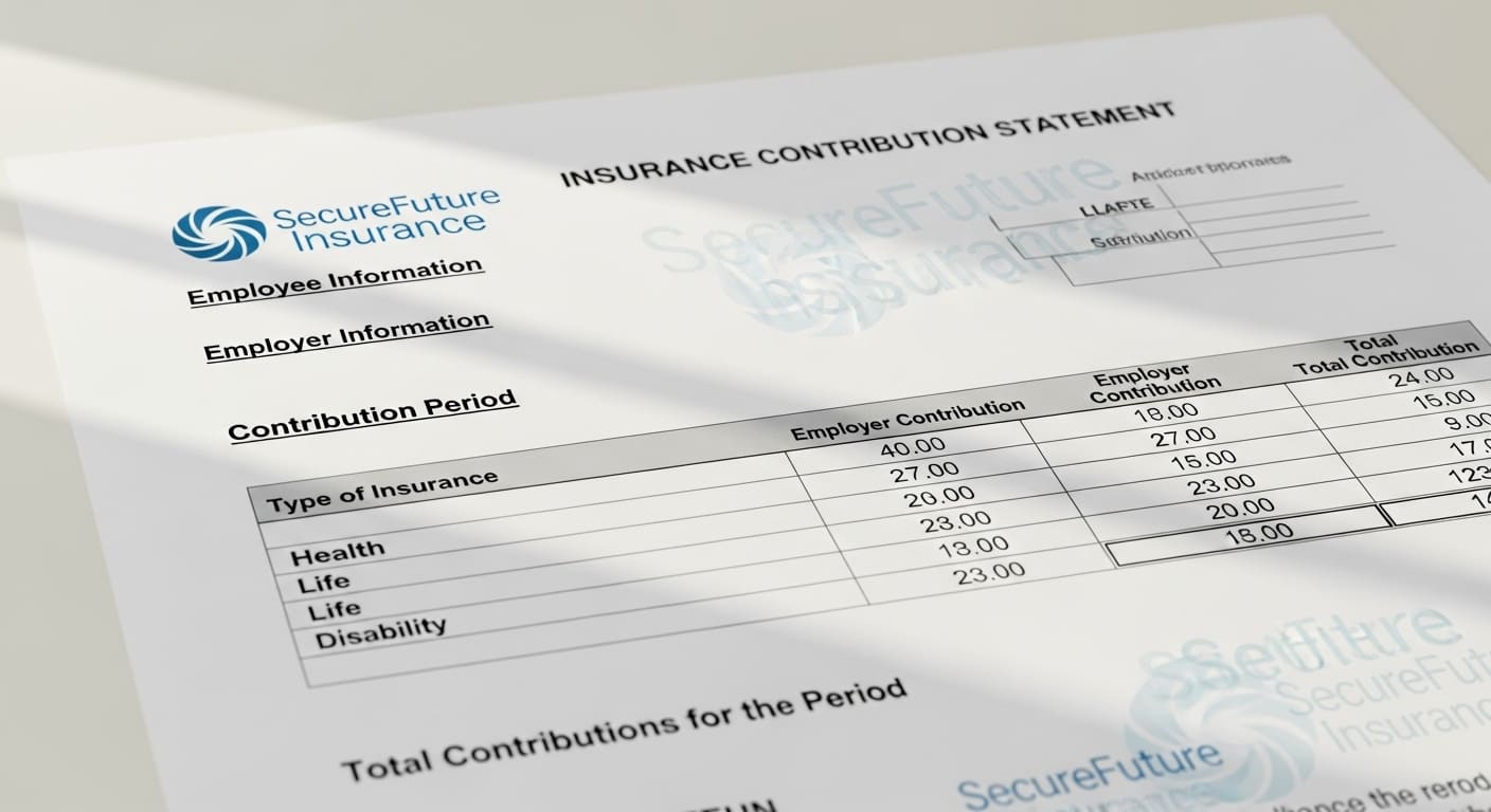 4대보험 납입증명서 발급 서류