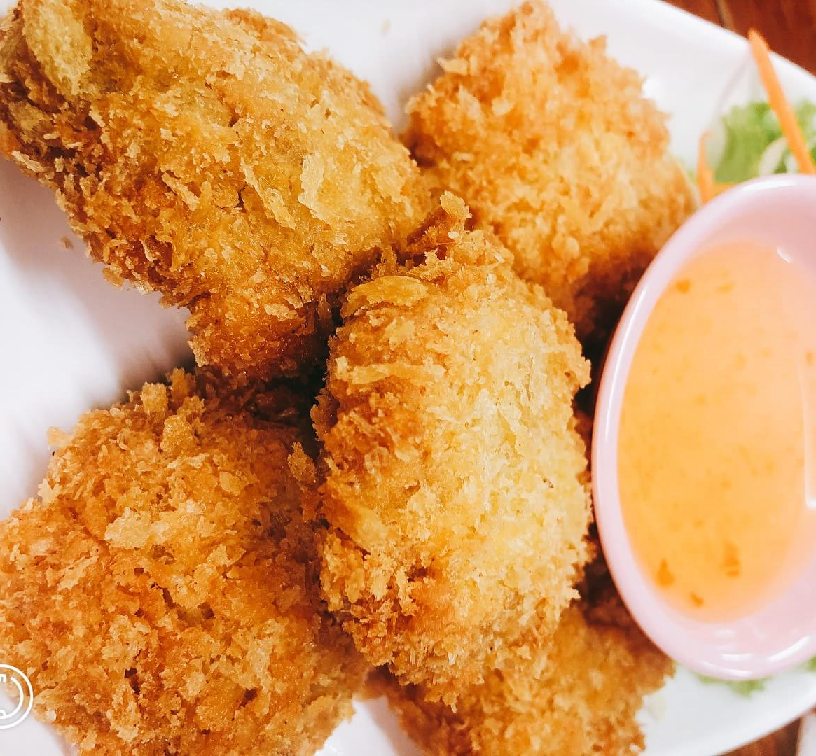 텃만꿍(ทอดมันกุ้ง) - 새우튀김