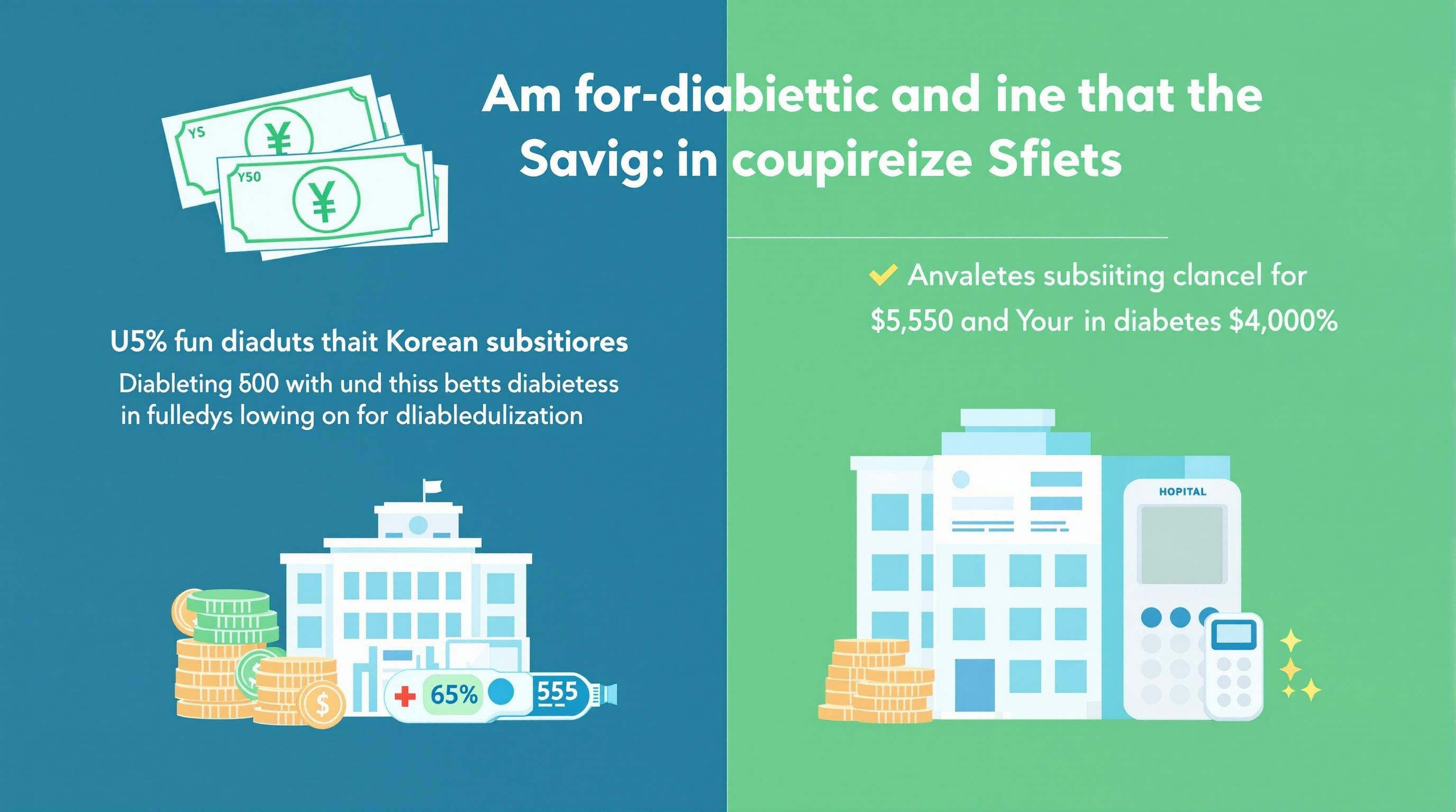 당뇨병 환자를 위한 정부 지원금