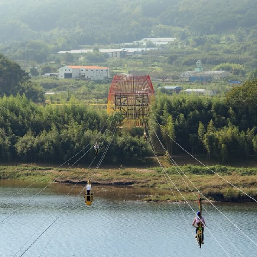 섬진강 스카이바이크