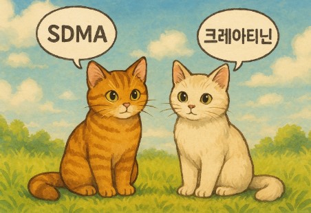고양이 SDMA vs 크레아티닌 민감도 비교 분석
