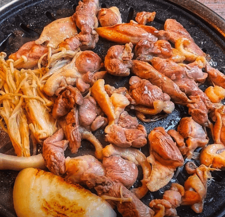 생방송투데이 오리주물럭 오리탕 전복낙지 목포 맛집