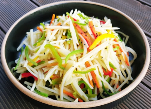 한국의 감자 요리 감자볶음