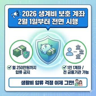 생계비 보호 계좌