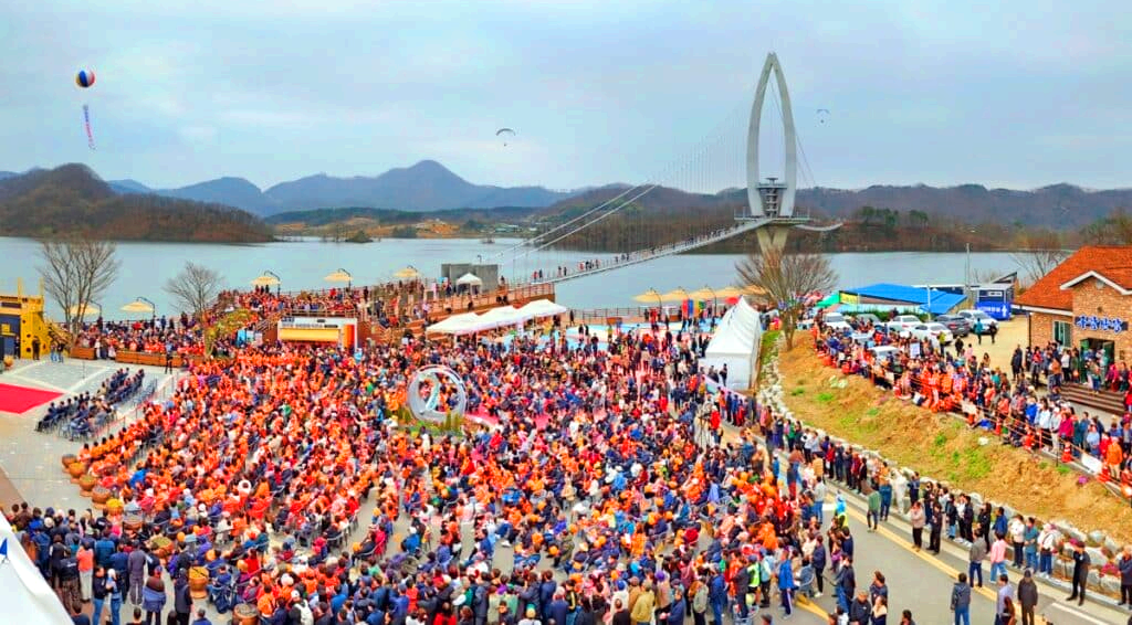옥정호 벚꽃축제