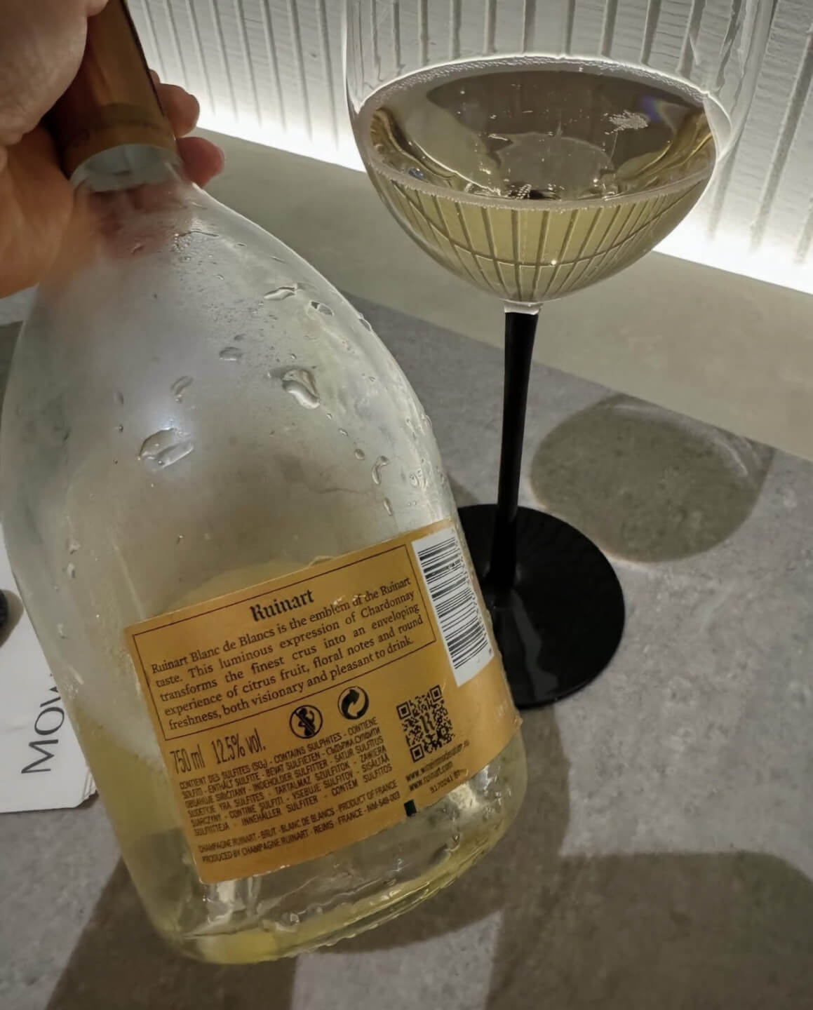 뤼이나르 블랑 드 블랑 샴페인｜Ruinart Blanc de Blancs Champagne, Champagne, France