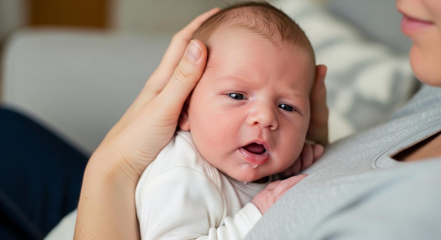 신생아 딸꾹질 멈추는 법