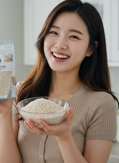 자연에서 온 건강 섬유&amp;#44; 차전자피로 장 건강 지키세요!