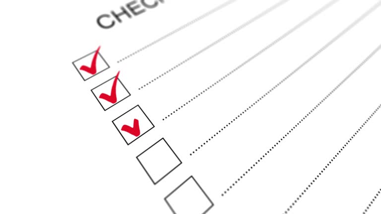 체크리스트 작성