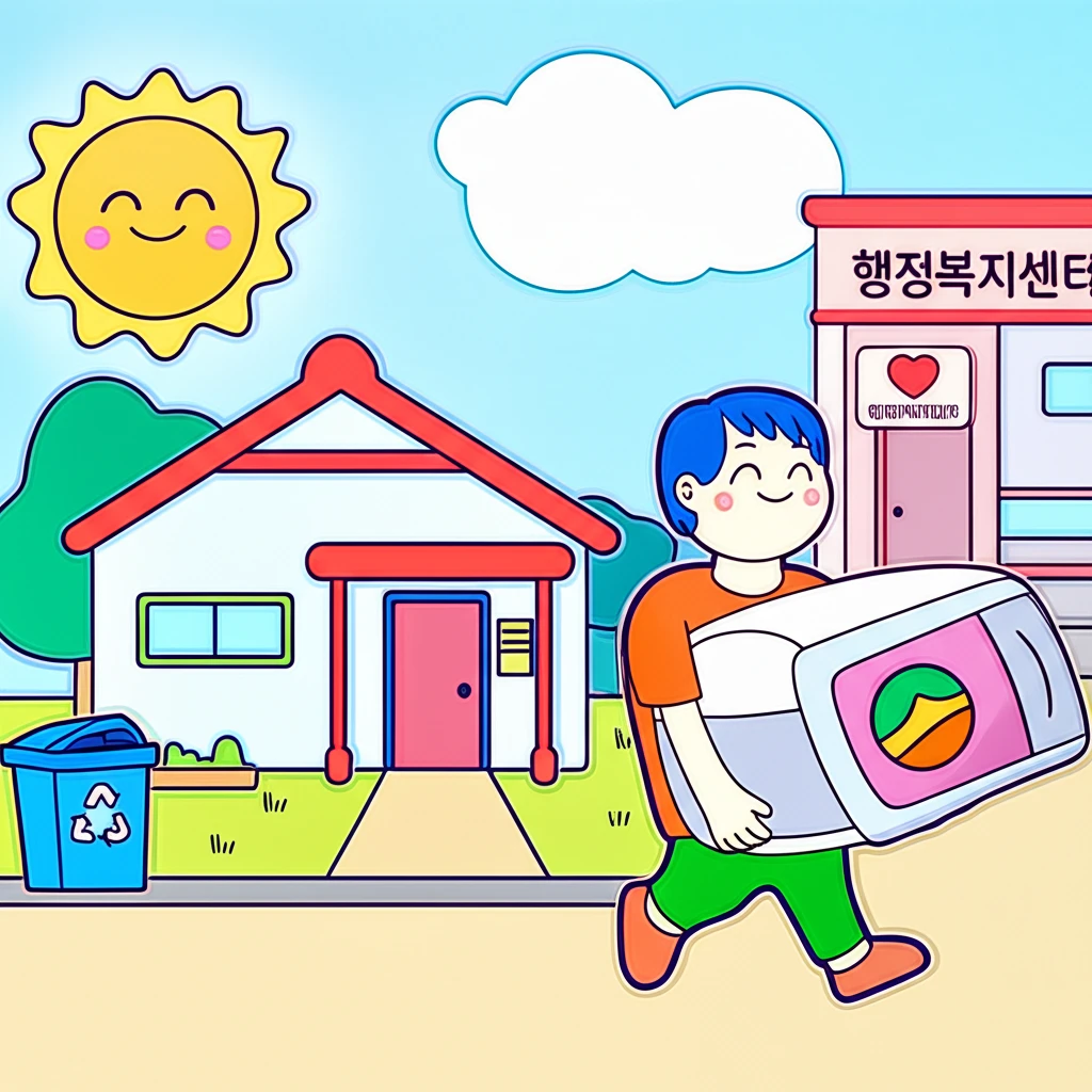 가구 가전 인천 부평구 대형폐기물 버..