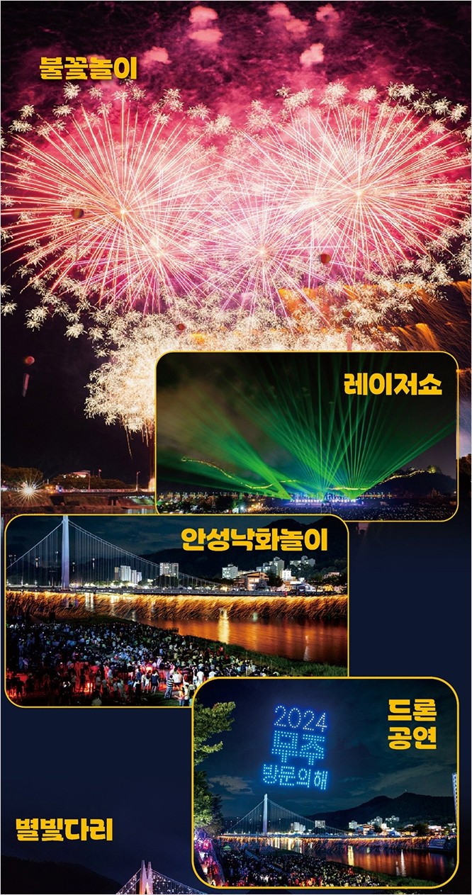 무주 반딧불 축제 행사 안내