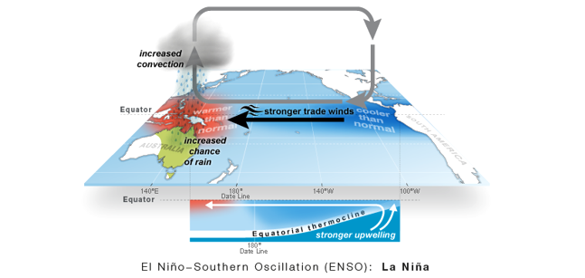 '라니냐'의 발생기준