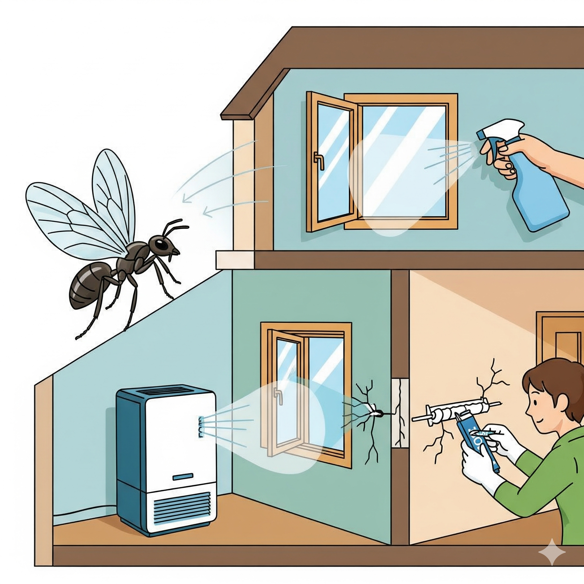 날개미 퇴치 완벽 가이드