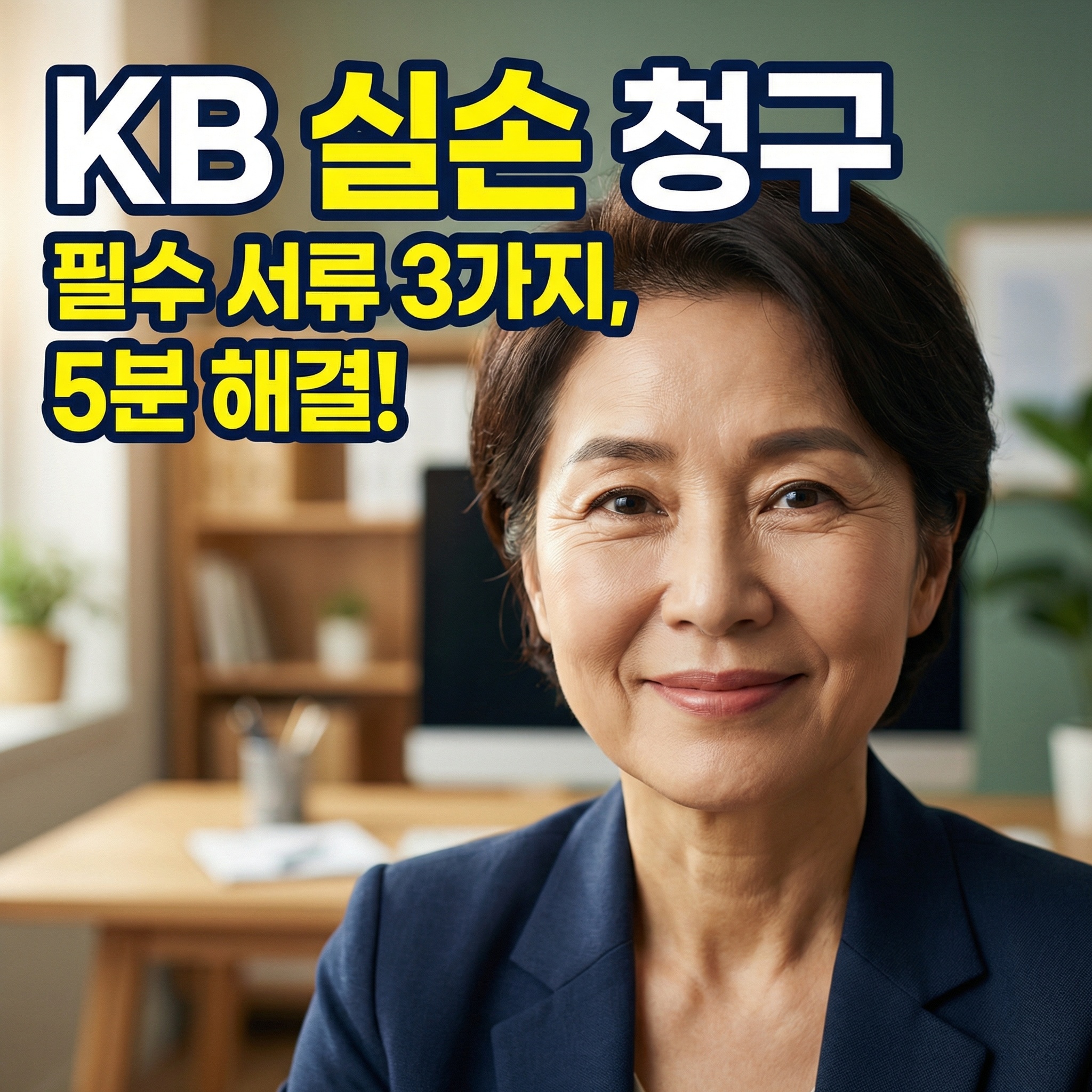 KB손해보험 실손보험 청구 서류 알아보기