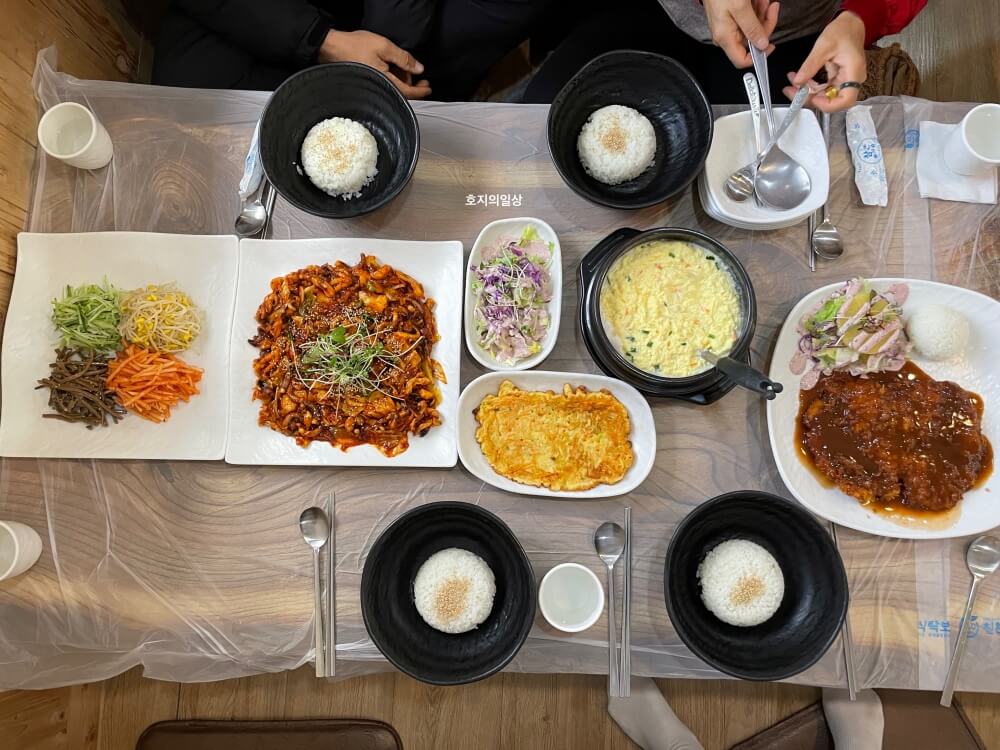 홍천 서석면 로컬 현지 맛집 응골가든 - 주문한 메뉴