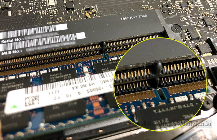 맥북프로 2011 15인치 메모리 장착 방법