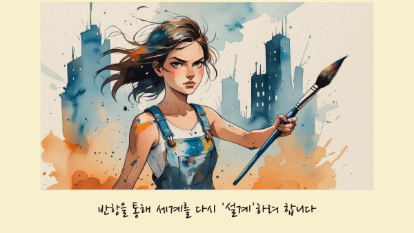 반항을 통해 세계를 다시 '설계'하려 합니다