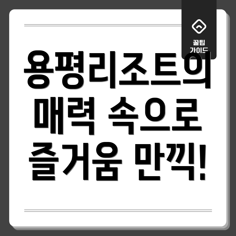 용평리조트 콘도