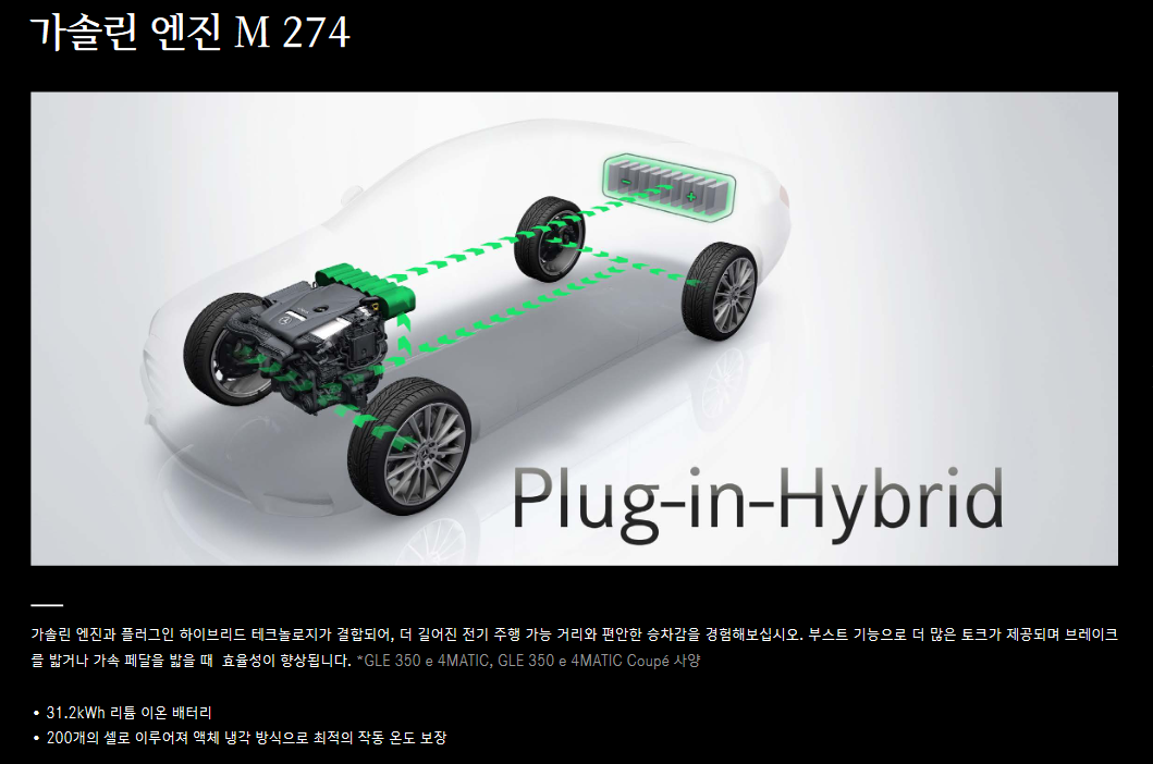 벤츠 GLE 350e 쿠페 하이브리드