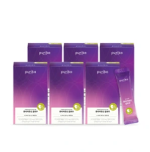 뮤신 글로우 Glow 6box 60포 뮤신 피쉬 콜라겐&#44; 200g&#44; 6개