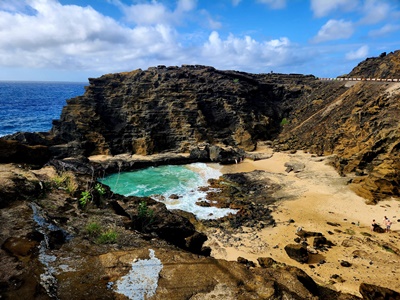 할로나블로우홀아래쪽