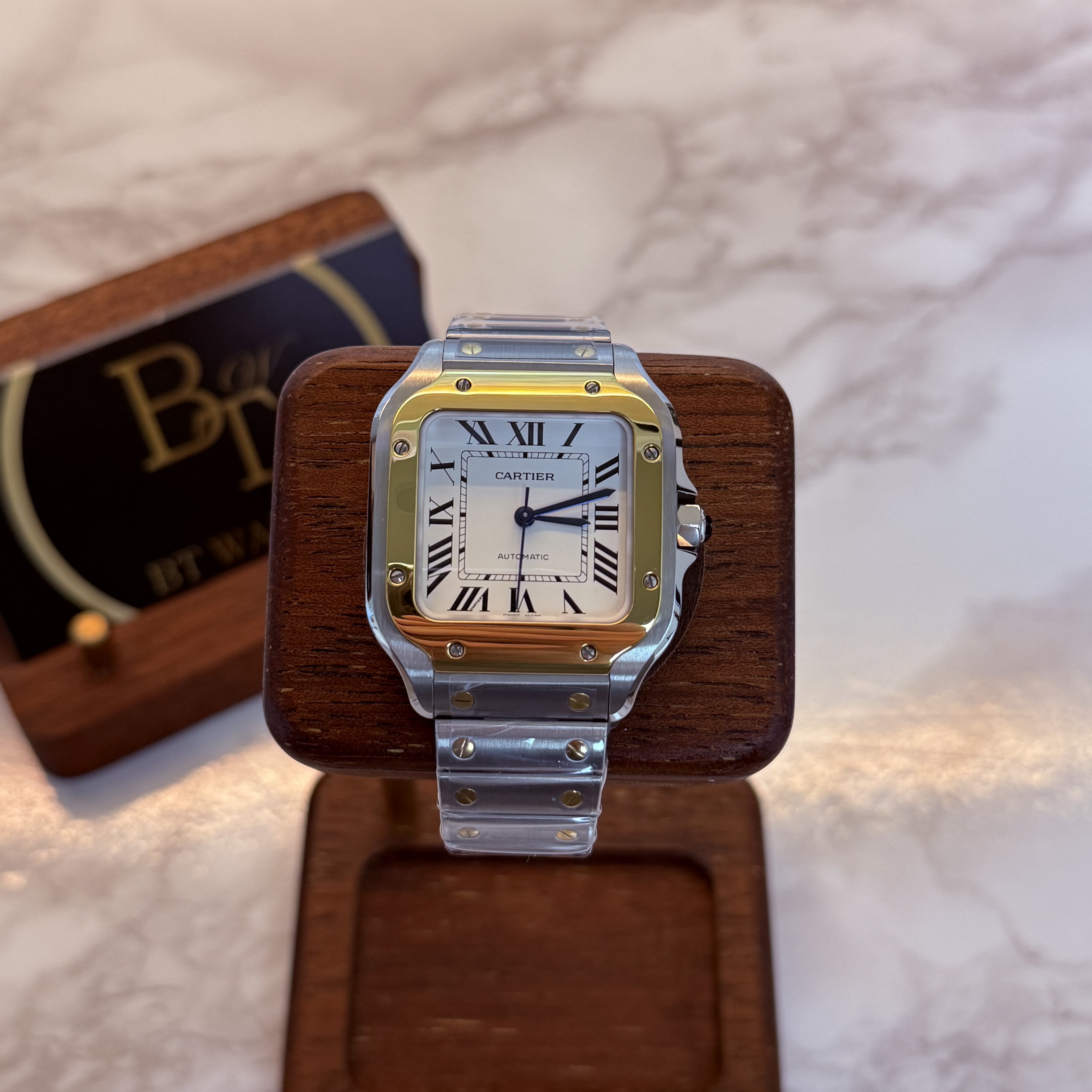 bv공장 까르띠에 산토스 미디엄