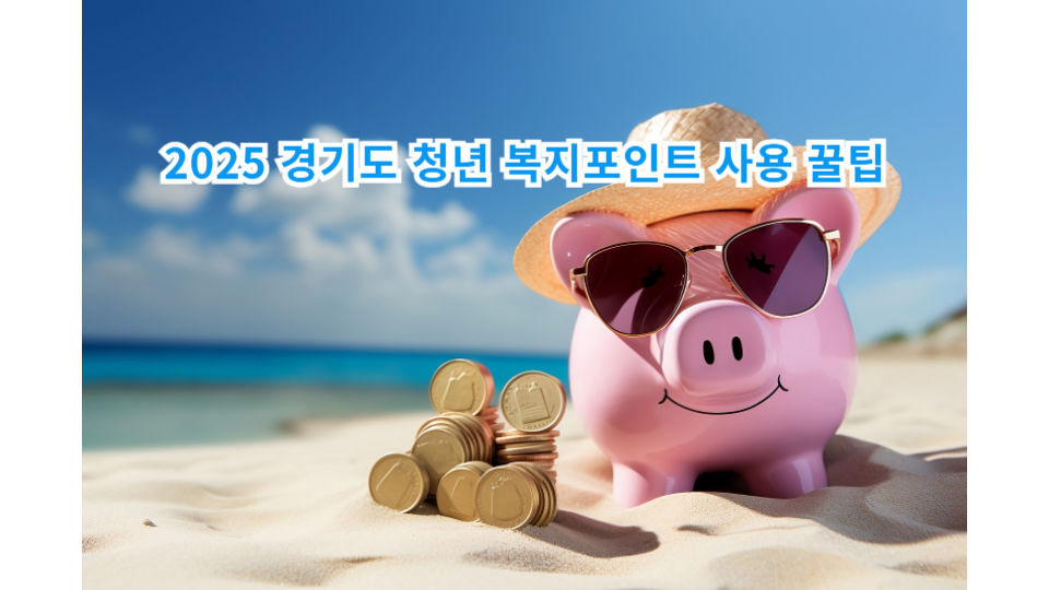 2025년 경기도 청년 복지포인트 관련 사진