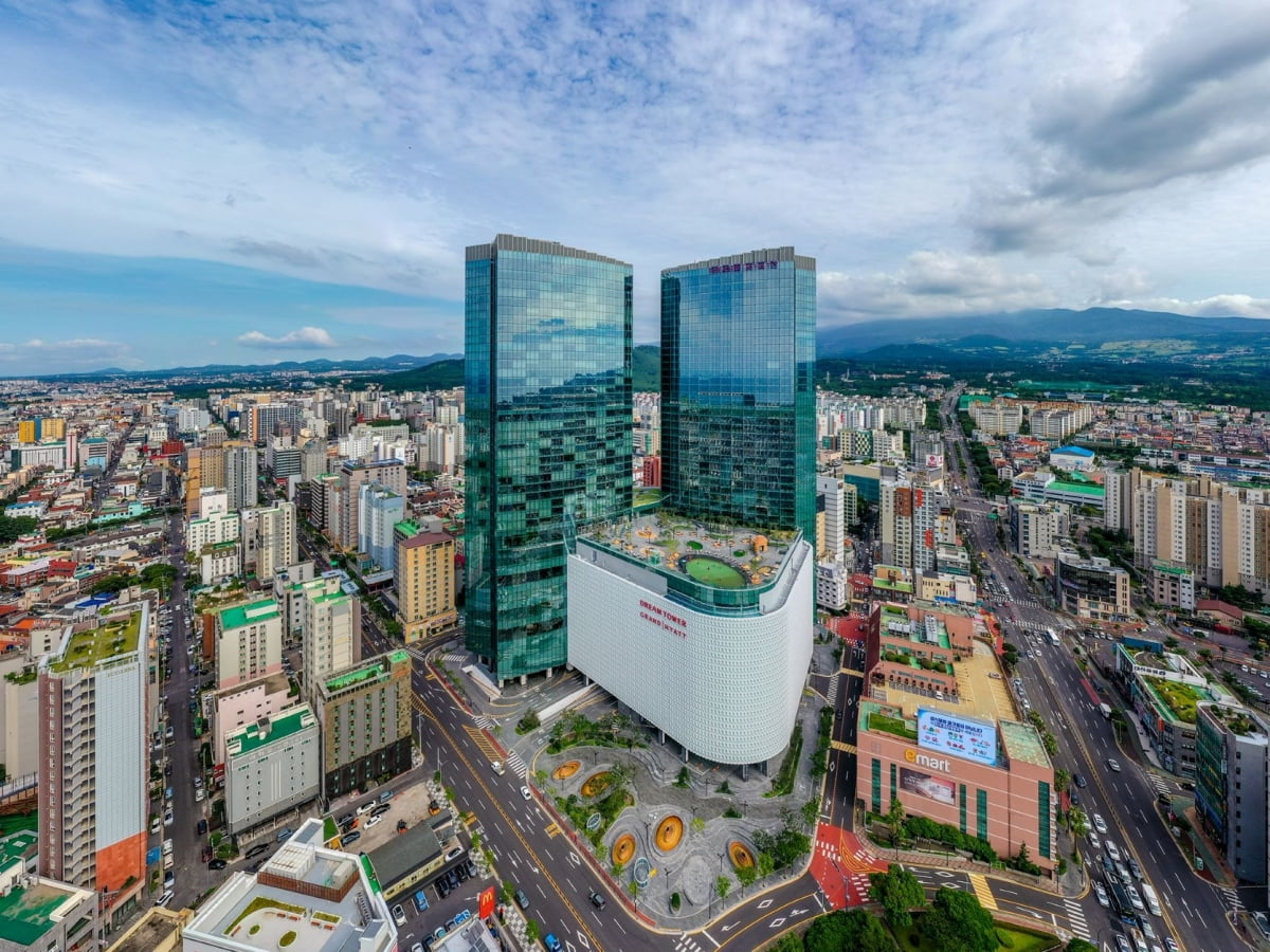 롯데관광개발 제주 드림타워 복합리조트 전경