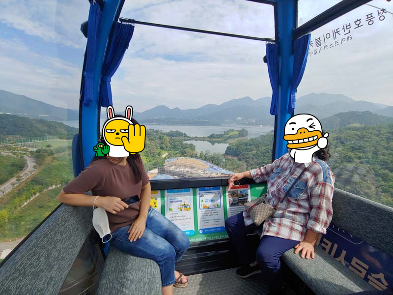 청풍호케이블카-케이블카-밖풍경