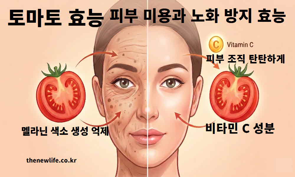 토마토 피부 미용 노화 방지