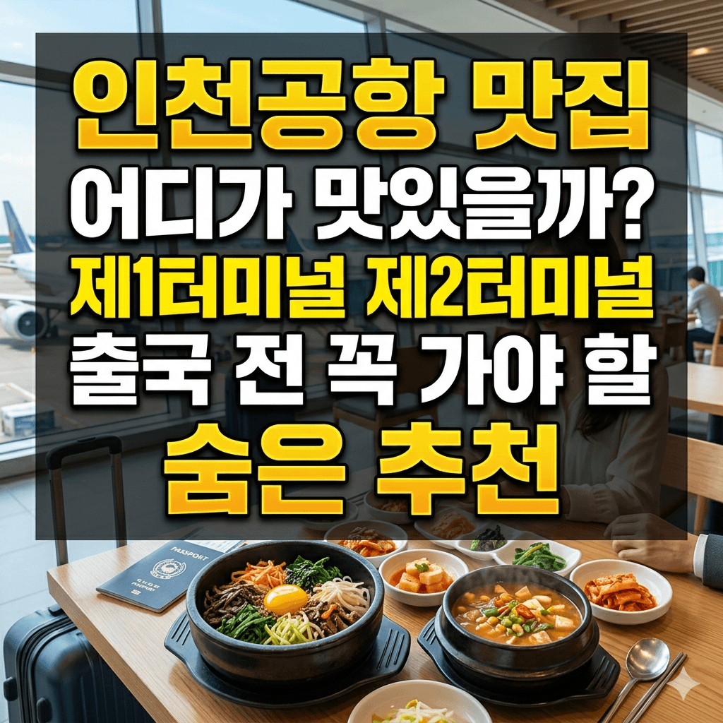 인천공항 맛집