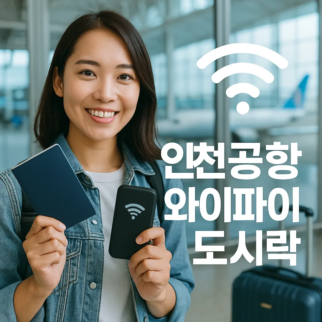 인천공항 와이파이도시락