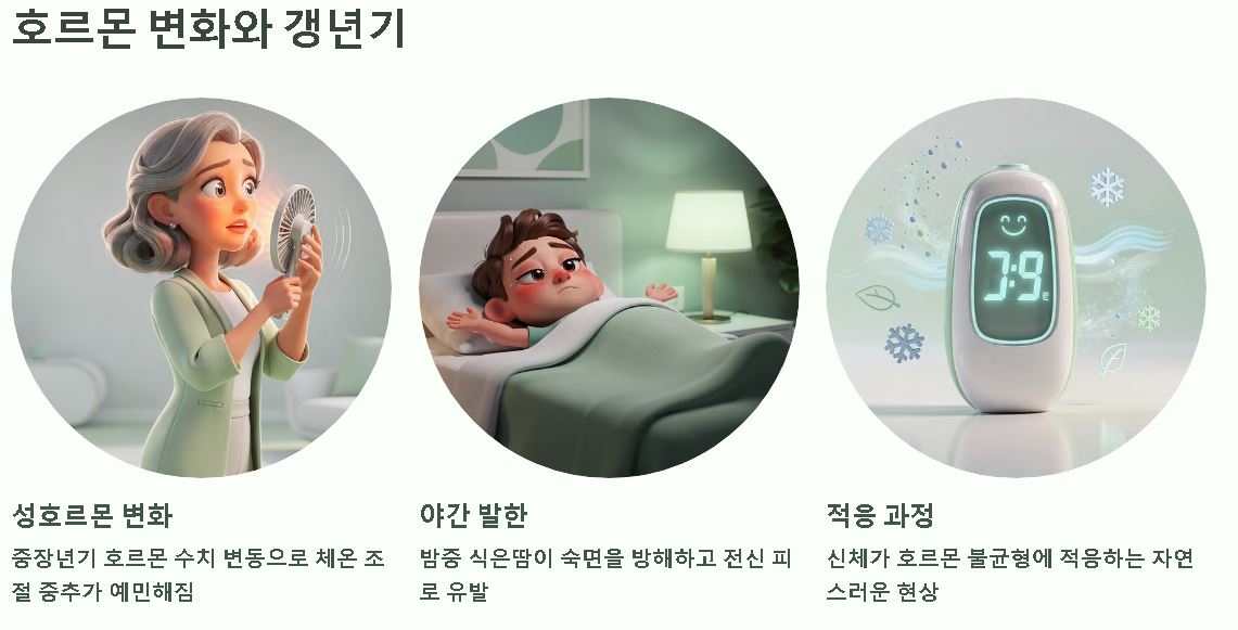 식은땀이 많이 나는 이유