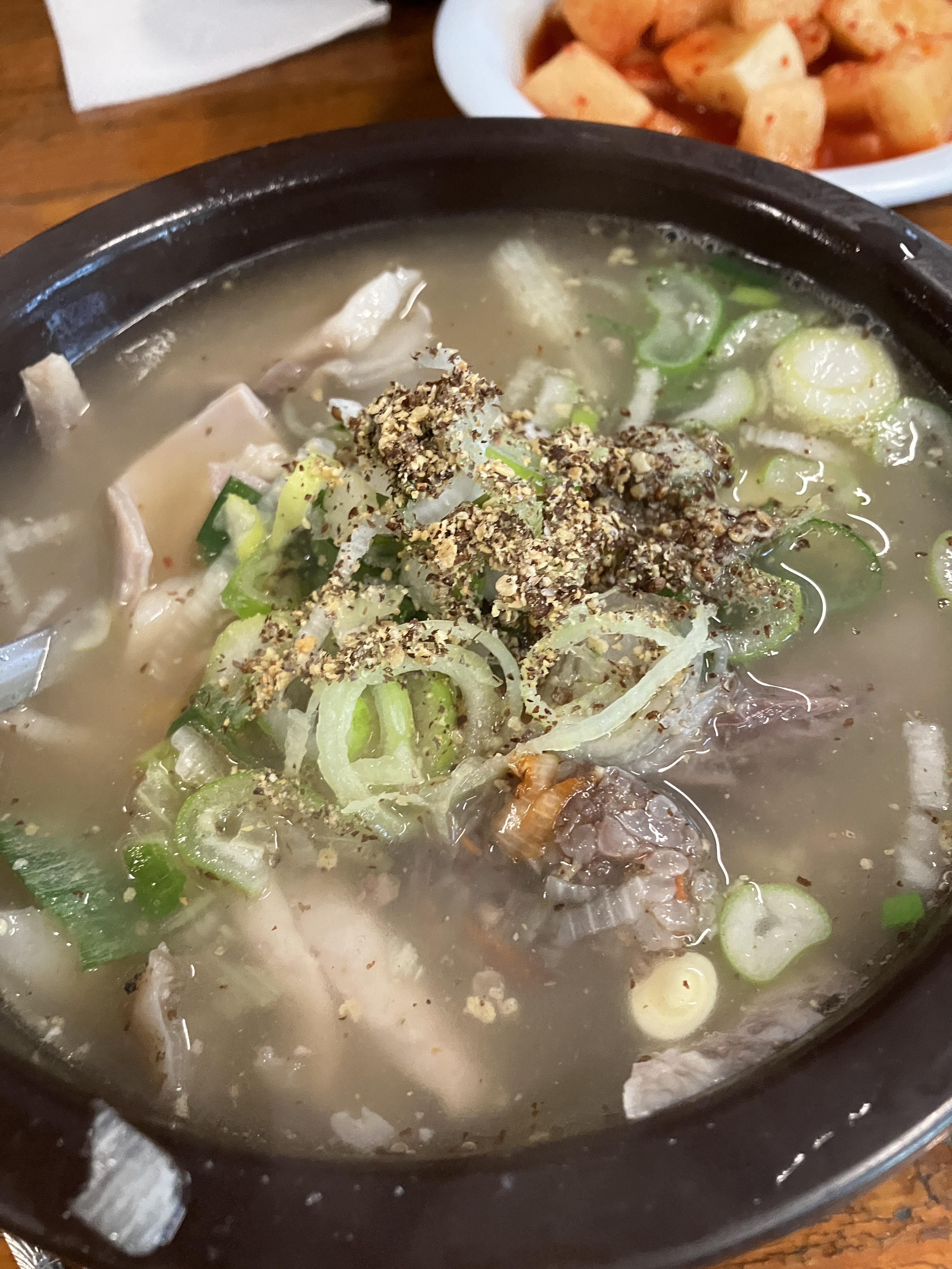 이화찹쌀순대 특 국밥