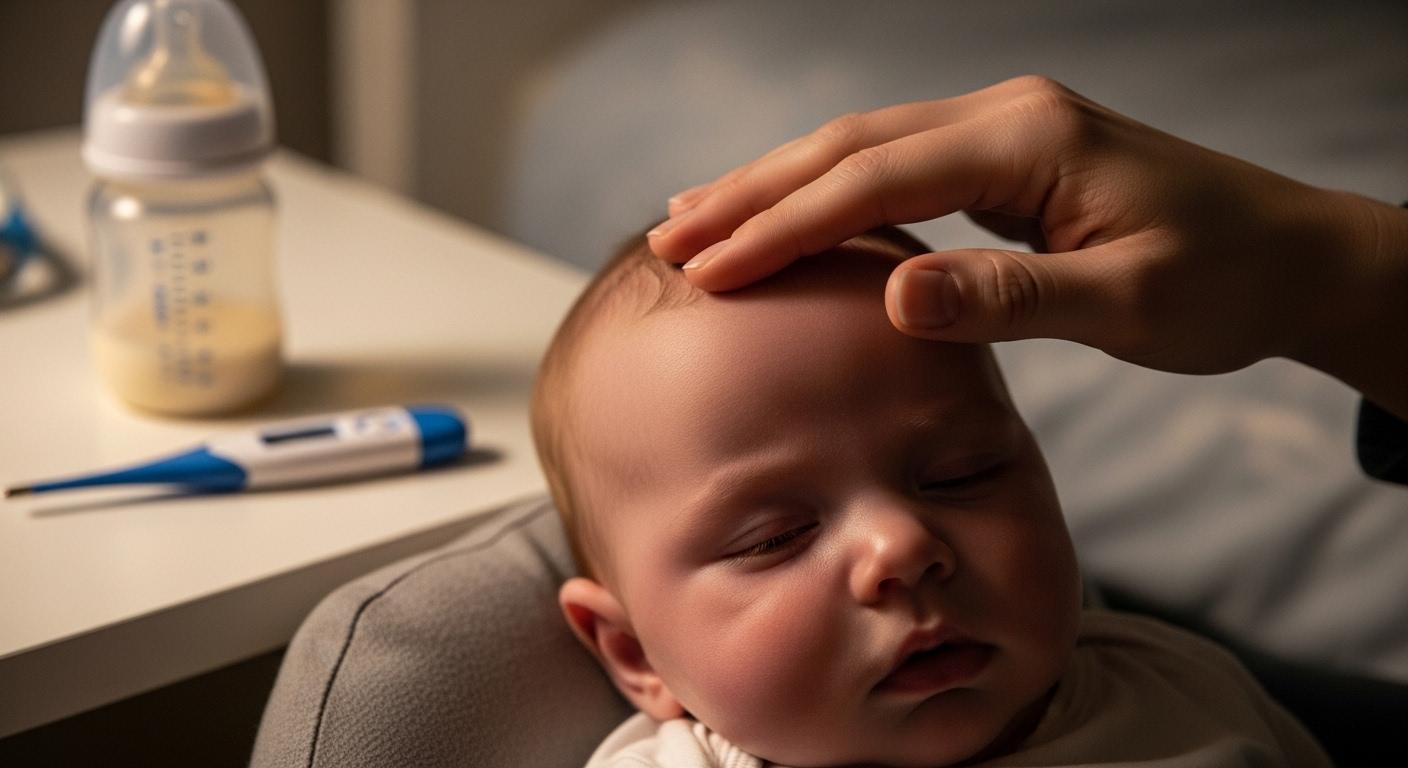 아기 예방접종 후 열