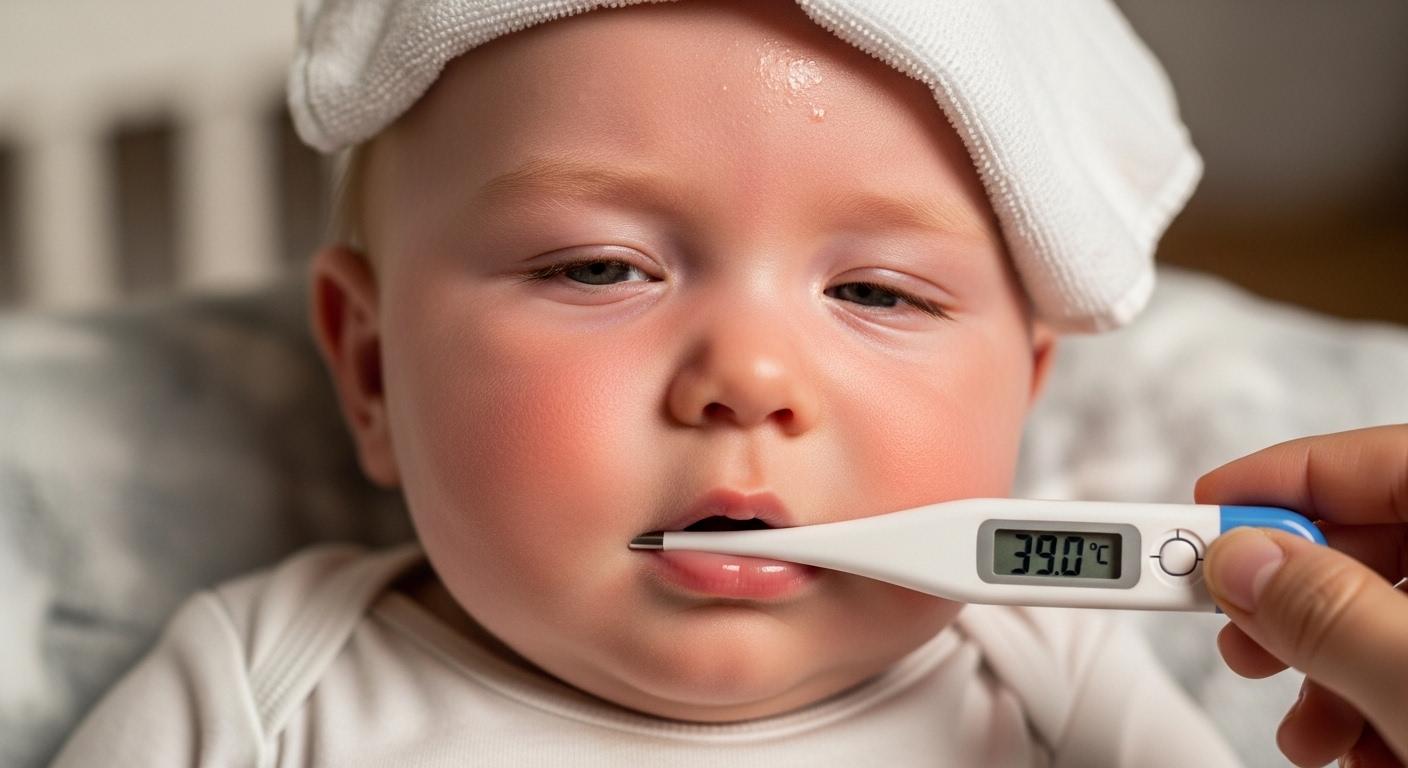 아기 열 39도 독감
