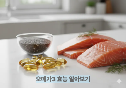 오메가3 효능 알아보기