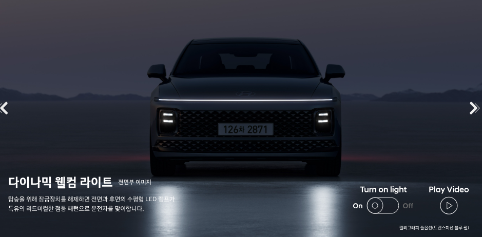 프로젝션 타입 Full LED