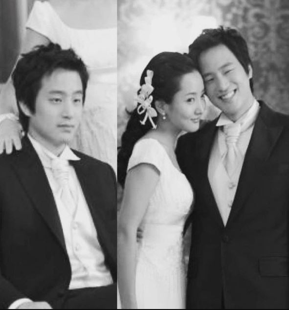 배우 사강 씨와 남편 고 신세호씨