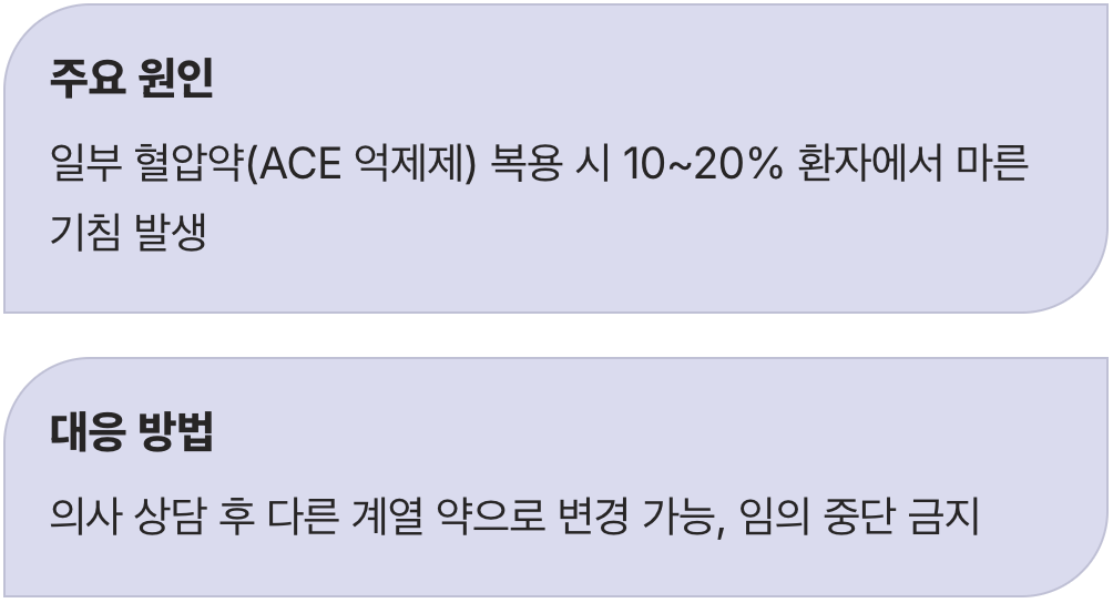 범인 다섯 : 내가 먹는 약이 범인? (약물 부작용)