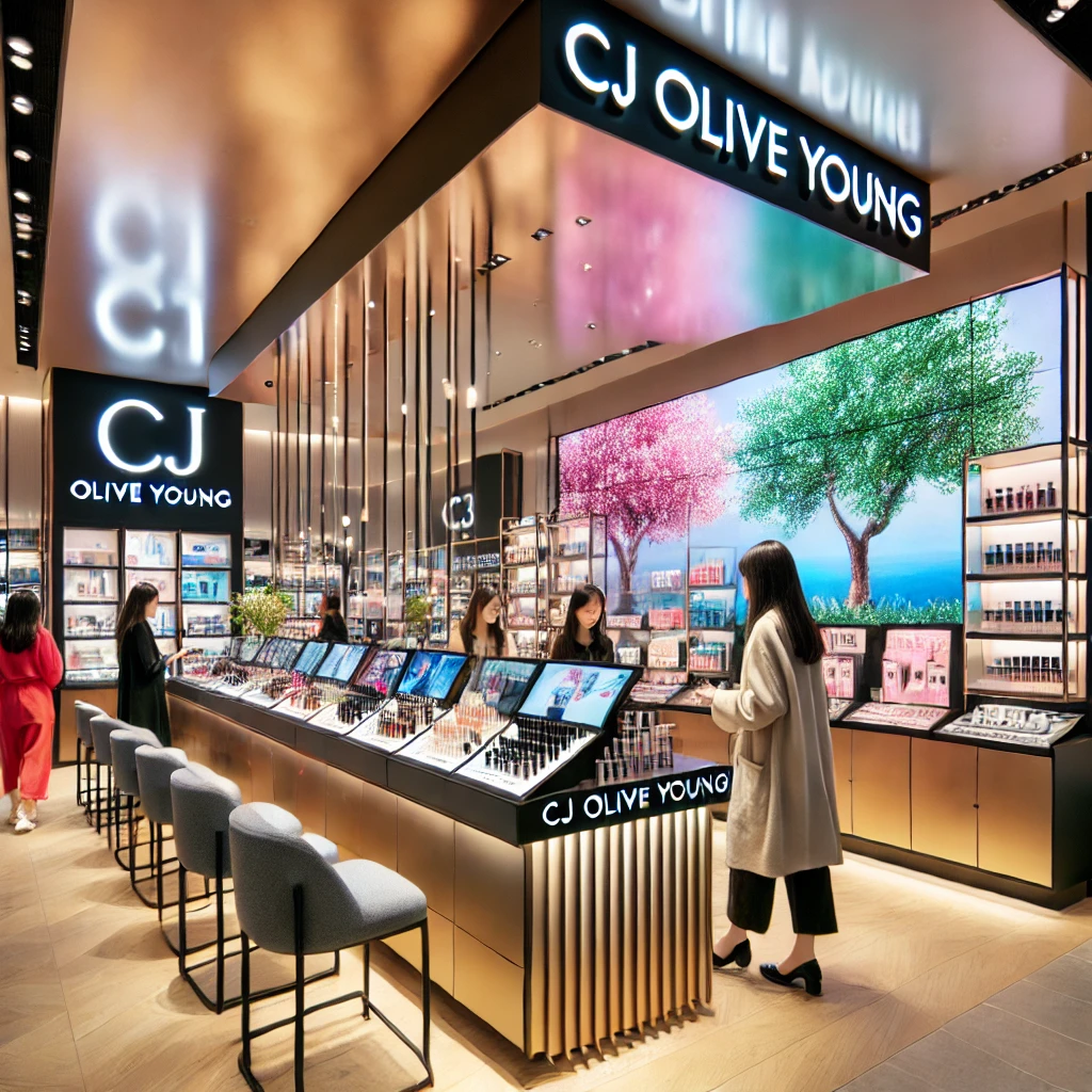 CJ올리브영, K-뷰티의 중심