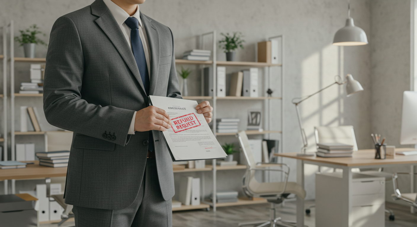 환불요청방법, 법률정보