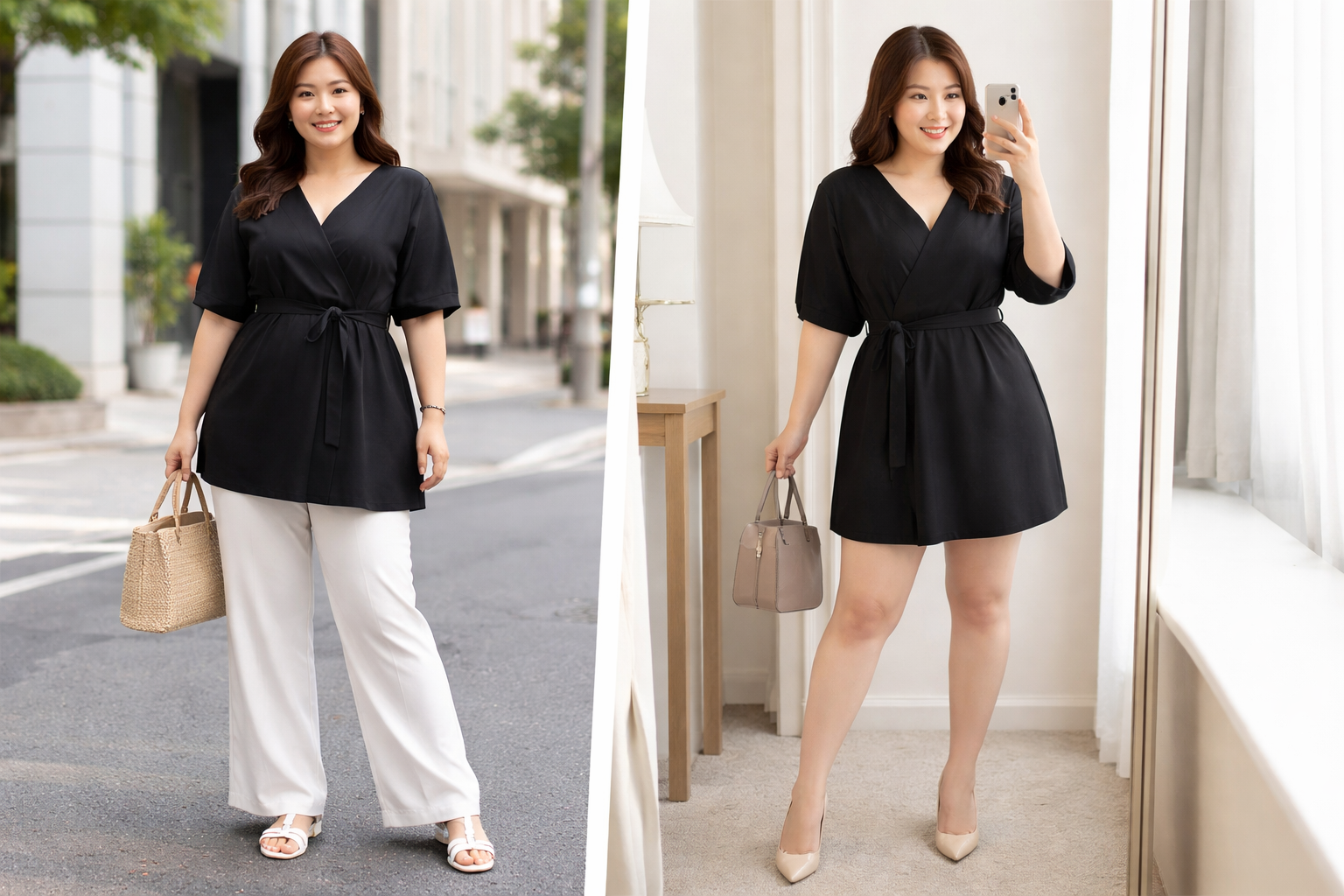 통통 체형 코디