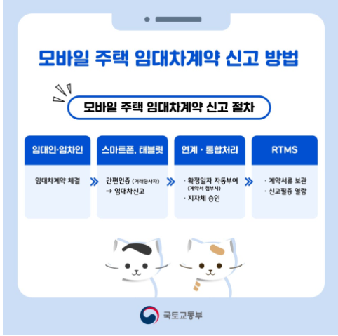 모바일 신고방법 순서