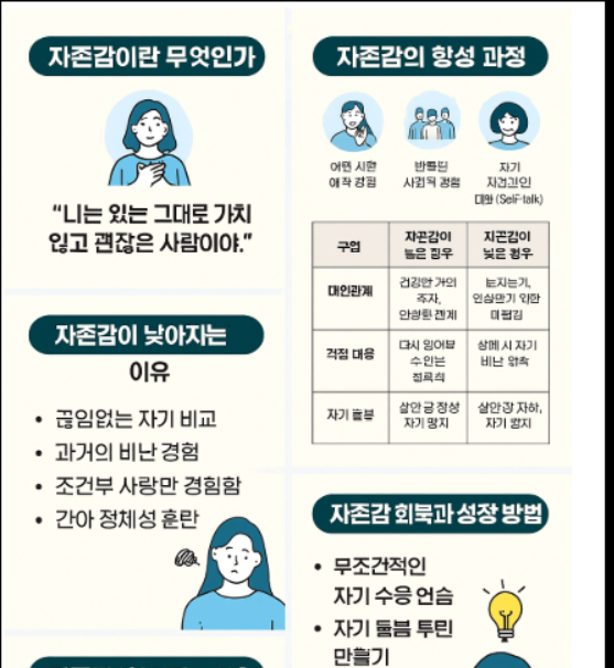 자존감 카드뉴스