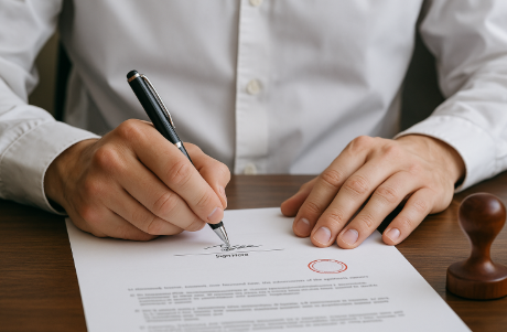 서명 날인이란? 뜻