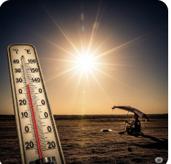 숨 막히는 더위, 건강하게 여름나기 위한 필수 사항 관련 사진